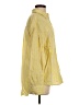 Faherty 100% Linen Stripes Yellow Long Sleeve Button-Down Shirt Size XS - photo 4