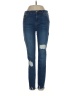Free People Hearts Blue Jeans Size 26 waist (estimated) - photo 1