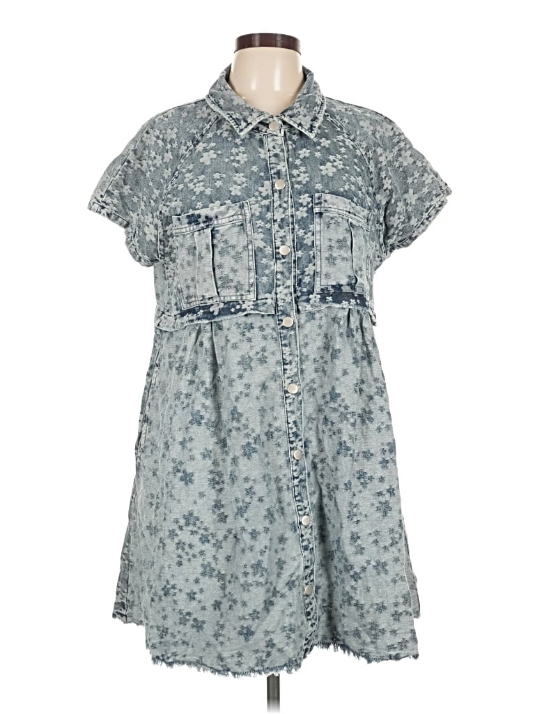 Pre-owned Oli & Hali Casual Dress In Blue
