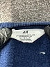 H&M Solid Blue Pullover Sweater Size 6 - 7 - photo 3