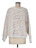 Pol Chevron-herringbone Silver Pullover Sweater Size M - photo 1