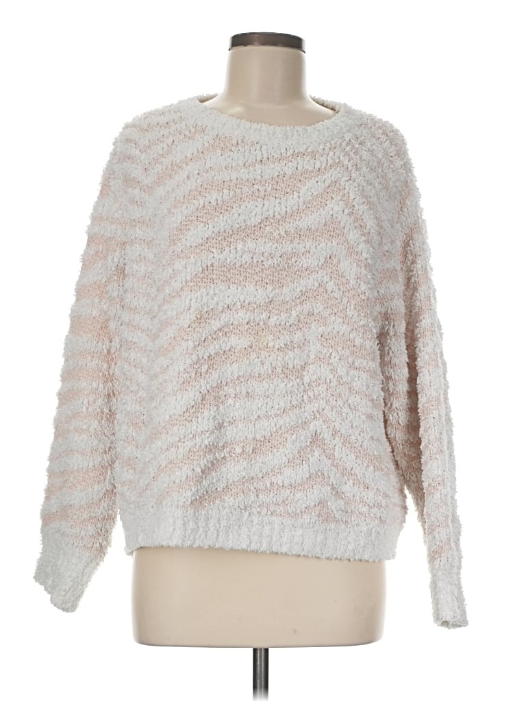 Pre-owned Pol Pullover Sweater In Silver