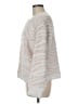 Pol Chevron-herringbone Silver Pullover Sweater Size M - photo 5