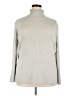 Ashley Stewart Silver Turtleneck Sweater Size 26 - 28 Plus - photo 1