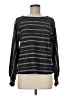 Bobeau Stripes Black Pullover Sweater Size M - photo 1