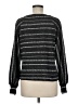 Bobeau Stripes Black Pullover Sweater Size M - photo 2