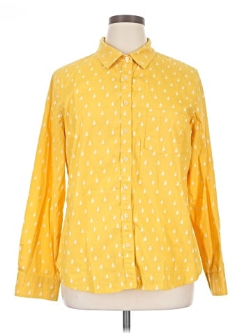 Banana Republic Factory Store Long Sleeve Blouse (view 1)
