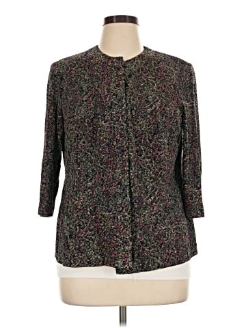Alex Evenings 3/4 Sleeve Blouse (view 1)
