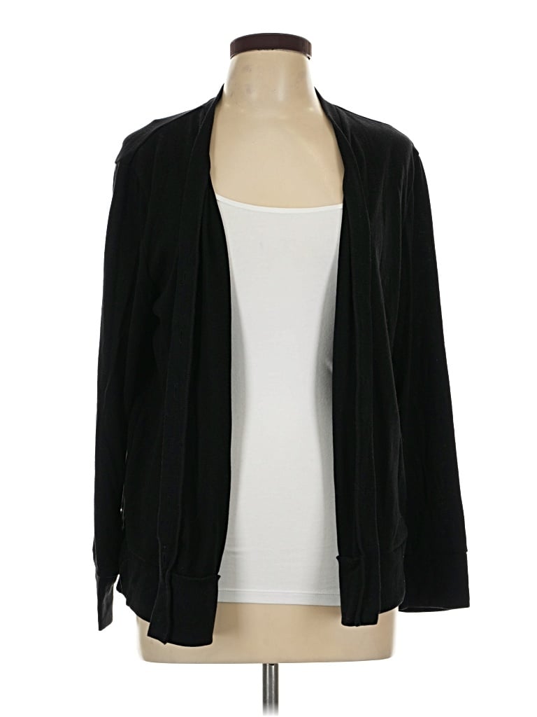 Pre-owned 32 Degrees Cardigan Sweater In Black