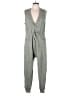 Zella Tweed Gray Jumpsuit Size M - photo 1