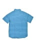 Hurley 100% Cotton Stripes Blue Short Sleeve Button-Down Shirt Size 10 - 12 - photo 2