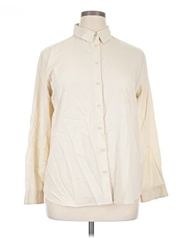 Uniqlo Long Sleeve Button-Down Shirt (view 1)