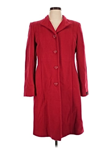 Albert Nipon Wool Coat (view 1)