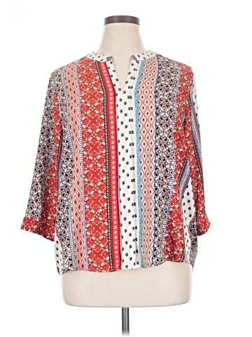 Dana Buchman 3/4 Sleeve Blouse (view 1)