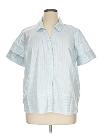 D&Co. Short Sleeve Blouse (view 1)