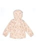Max Studio 100% Polyester Floral Ivory Raincoat Size 3T - photo 2