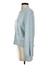 LC Lauren Conrad Solid Blue Pullover Sweater Size S - photo 5