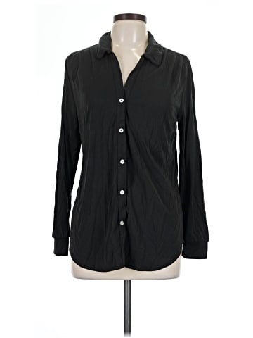 Green Envelope Long Sleeve Button-Down Shirt (view 1)