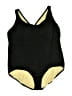 Catalina 100% Polyester Color Block Black One Piece Swimsuit Size 24 - photo 1
