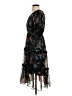 Lapis 100% Polyester Floral Black Cocktail Dress Size S - photo 5