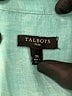 Talbots 100% Linen Teal Long Sleeve Button-Down Shirt Size 2X - photo 7