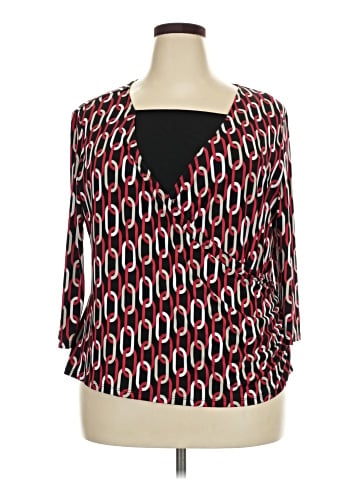Briggs New York 3/4 Sleeve Blouse (view 1)