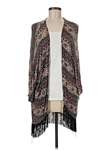 Mauve Cardigan (view 1)