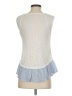 Ryu 100% Polyester Ivory Sleeveless Blouse Size S - photo 2