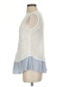 Ryu 100% Polyester Ivory Sleeveless Blouse Size S - photo 5