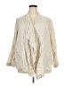 Grace Elements 100% Linen Ivory Jacket Size 2X - photo 1