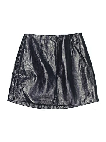 Abercrombie & Fitch Faux Leather Skirt (view 1)