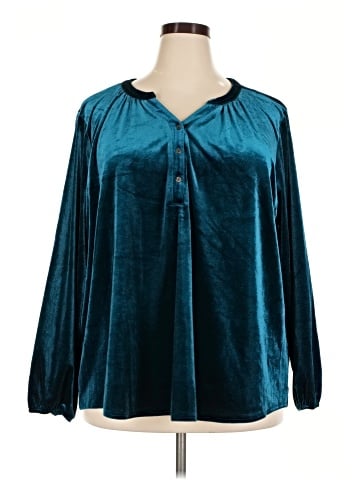 Intro Long Sleeve Blouse (view 1)