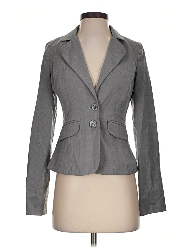 Pre-owned My Michelle Blazer Jacket In Gray