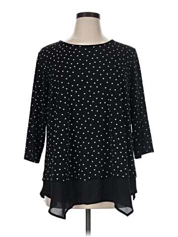 Adrianna Papell 3/4 Sleeve T-Shirt (view 1)