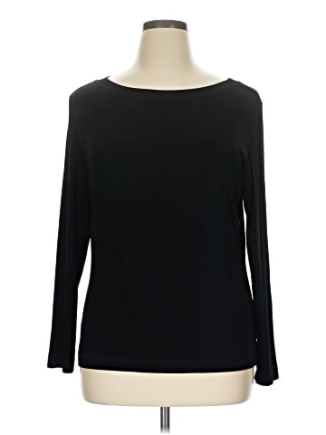 Travelers by Chico's 3/4 Sleeve T-Shirt (view 1)