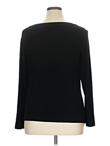 Travelers by Chico's 3/4 Sleeve T-Shirt (view 2)