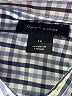 Tommy Hilfiger Checkered-gingham Blue Long Sleeve Button-Down Shirt Size 16 - photo 3