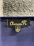 Chances R Blue 3/4 Sleeve Blouse Size L - photo 7