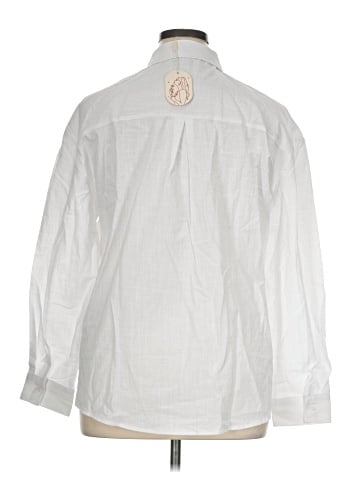 Unbranded Long Sleeve Button-Down Shirt (view 2)