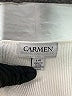 Carmen Carmen Marc Valvo Ivory Pullover Sweater Size L - photo 7
