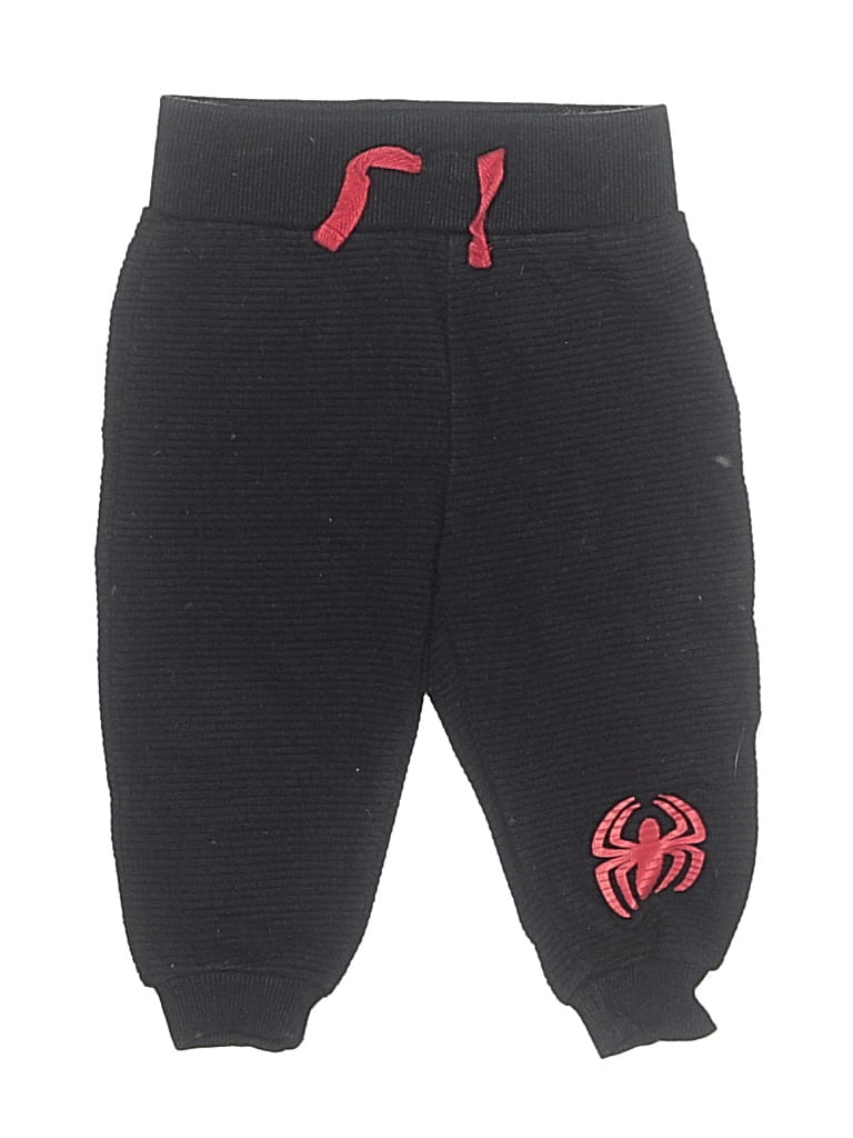 Pre-owned Marvel Babies' Sweatpants In Black