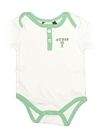 Guess Baby Short Sleeve Onesie (view 1)