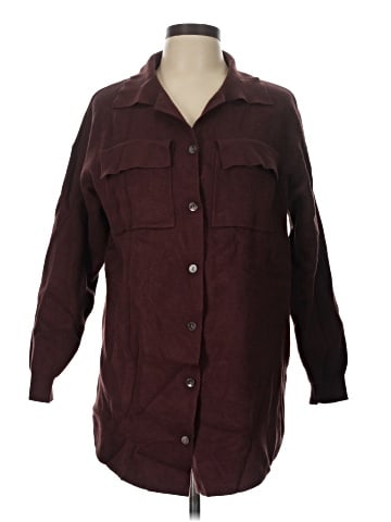 By Design Long Sleeve Button-Down Shirt (view 1)
