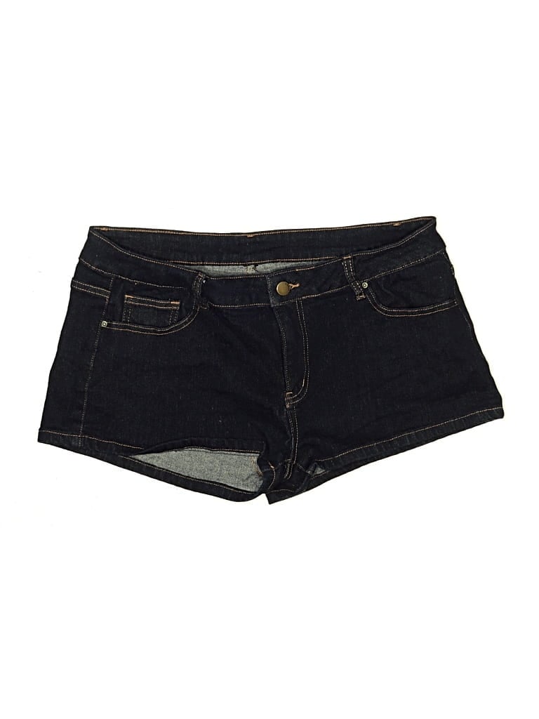 Pre-owned Cider Denim Shorts In Black