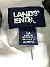 Lands' End Solid White Short Sleeve Button-Down Shirt Size 14 - photo 3