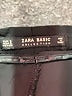 Zara Basic 100% Polyester Black Casual Pants Size S - photo 7