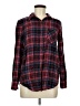 Mudd Plaid Red Long Sleeve Button-Down Shirt Size M - photo 1