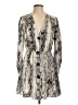 Zara Basic 100% Polyester Ivory Casual Dress Size L - photo 1