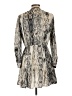 Zara Basic 100% Polyester Ivory Casual Dress Size L - photo 2