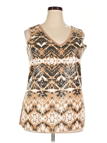 Ashley Stewart Sleeveless Top (view 1)